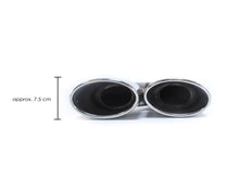 Rear Diffuser + Silver Exhaust Tips for Mercedes W204 C63 C300 AMG Pack 2012-2014 di145