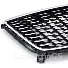 Replacement Front Bumper Upper Grille Chrome for Cadillac XT5 2021-2025 w/o Camera