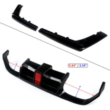 Gloss Black Rear Diffuser w/ LED Light for BMW F80 M3 F82 F83 M4 2015-2020