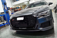 Honeycomb Front Black Grill For Audi A6 S6 C8 2019-2024