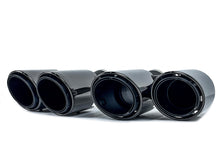 3-Layer Black Exhaust Tips Tail Pipes for Porsche 970 Panamera 2010-2013