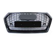 Honeycomb Grille + Fog Light Cover for Audi B9 Q5 Sline SQ5 2018-2020
