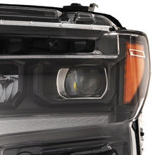 Pair For 2022 2023 2024 Chevy Silverado 1500 ZR2 Headlight Black LED DRL w/ Amber Animation