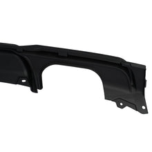 Rear Bumper Diffuser Quad Exhaust Gloss Black For 2012-2018 BMW F30 F31 M Sport
