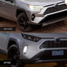 LED DRL Daytime Running Light For Toyota RAV4 2019-2024 Fog Lamp w/ Turn Signal