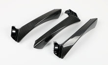 6pcs Carbon Fiber Style Interior Door Handle Pull Panel Trim For BMW E90 E91 3 Series 328i 335i 2006-2011