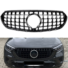 Gloss Black Front Bumper Grill For Mercedes GLC X254 C254 GLC300 GLC350 GLC400 2023 2024