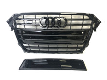 Black Front Bumper Grill for AUDI A4 B8.5 S4 2013-2015 2016 fg206