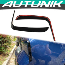 Carbon Black Rear Side Air Vent Splitter Cover Trim For BMW X3 G01 X4 G02 M Sport 2022-2023