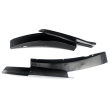 Gloss Black Front Bumper Lip Corner Splitter For BMW F10 M5 2010-2016