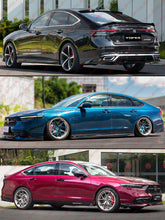 For 2023-2025 Honda Accord 11th Gen Gloss Black Add On Side Skirt Extension