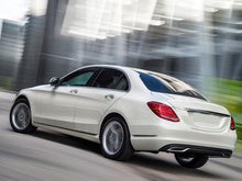 C63 Style Rear Diffuser + Exhaust Tips For Mercedes W205 C-Class Base C300 C250 Non-AMG 2015-2021