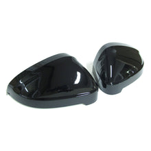 Gloss Black Side Mirror Cover Caps Replacement Fit Audi A4 A5 S4 S5 RS5 2017-2025