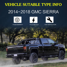 LED Tail Lights Assembly Clear Lens For 2014-2018 GMC Sierra 1500 2500 3500 With Startup Animation