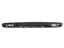 Black Rear Diffuser Chrome Exhaust Tips for Mercedes W213 Non-AMG 2017-2020 di35