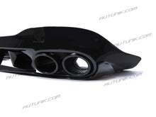 Black Rear Diffuser + Exhaust Tips for Mercedes CLA C118 CLA35 CLA45 CLA250 CLA200 AMG Pack 2021-2023 di115