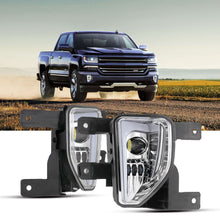 LED Fog Lights with DRL for 2016 2017 2018 Chevy Silverado 1500 Bumper Fog Lamps
