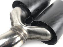 For 2019-2024 Porsche Cayenne Base 9Y0 Carbon Fiber Exhaust Tips Muffler Tail Pipe Replacement