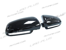 Gloss Black Side Mirror Cover Caps Replace For AUDI A4 B7 B6 2002-2008 mc53