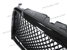 Black Front Upper Grille + Lower Grill w/ Frame for Cadillac XTS 2013-2017 fg150