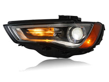 LH Driver Left Side Headlight For Audi A3 2015-2016 HID Xenon Non-AFS Projector Lamp