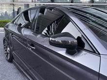 Carbon Style Mirror Caps Covers Replace for Audi A3 S3 RS3 8V 2014-2021