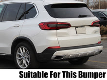 Black Steel Exhaust Tips Replacement for 2019-2025 BMW X5 G05 X6 G06 X7 G07