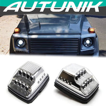 Clear Lens LED Turn Signal Lamps w/ White LED For Mercedes W463 G-Class G500 G550 G55 G63 AMG 1990-2018
