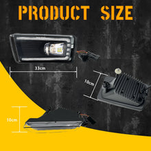 Fog Lights LED Lamps For 2007-2014 Chevy Silverado Avalanche Suburban Tahoe+DRL