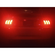 LED Tail Lights w/ Red Tube Black For Ford Mustang Sequential Signal 1999-2004