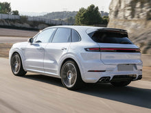 Shiny Silver Exhaust Tips For 2019–2025 Porsche Cayenne E-Hybrid Pair