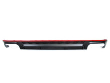 Matte Black Diffuser Exhaust Tips for Audi A6 C8 Sline 2019-2024
