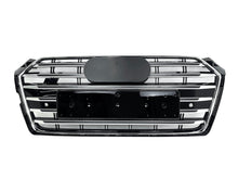 Silver Front Bumper Grille For Audi A5 S5 B9 2017 2018 2019