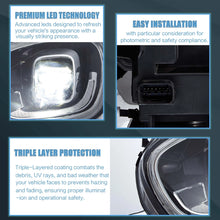 Pair LED Headlights w/ Animated DRL For Mini Cooper Countryman F60 2017–2020
