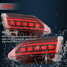 LED Rear Bumper Tail Light For Toyota RAV4 2013-2015 Rear Reflector Lamp With Turn Signal