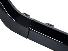 For Hyundai Santa Fe 2021-2023 Black Front Grille Middle Side Molding Trim 3pcs