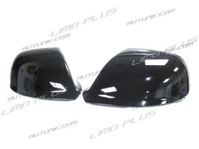 Gloss Black Mirror Cover Caps For 2009-2017 AUDI Q5 SQ5 Q7 w/ Side Lane Assist mc64