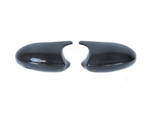 Real Carbon Fiber Mirror Cover Caps For 2005-2009 BMW E90 E91 E92 E93 Pre-LCI Replacement mc63