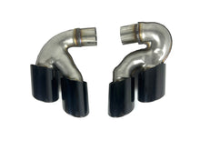 Gloss Black For BMW X5 G05 X6 G06 X7 G07 40i Rear Exhaust Tips Muffler Tailpipe