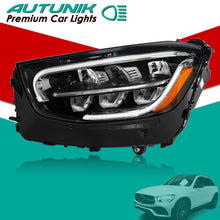 Left Driver LED Headlight For 2020-2022 Mercedes-Benz GLC300 GLC-Class X253 C253 W/O AFS