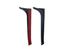 Glossy Black Rear Window Spoiler Side Flaps For VW Golf 6 MK6 TSI TDI vw5