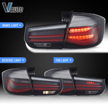 Pair Smoked LED Tail Lights w/ Sequential Signal For BMW 3-Series F31 Touring 2012–2018