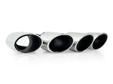 Silver Exhaust Tips for Porsche Panamera 971/970 2024+ | Panamera 4 / 4S / E-Hybrid