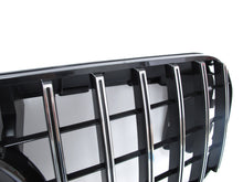 Chrome+Black Front Bumper GT Grille for 2020–2024 Mercedes-Benz X167 GLS450 GLS580 GLS400 GLS350