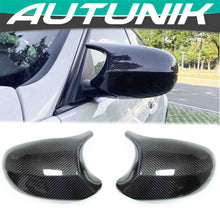 Real Carbon Fiber Side Mirror Cover Caps For BMW E90 E91 E92 E93 LCI mc42