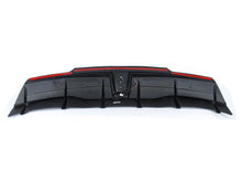 Carbon Fiber Look Rear Diffuser w/ Brake Light For Tesla Model Y 2020-2023