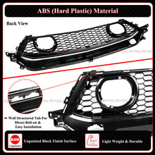GT-V Style Front Mesh Grille w/ LED Halo Lights For 2024–2025 Ford Mustang GT Ecoboost