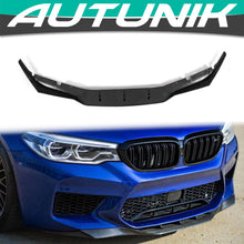 Carbon Fiber Style Front Bumper Lip Splitters for BMW F90 M5 2018-2020