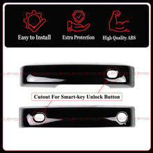 4pcs For 2021-2025 Ford F150 F-150 Bronco Gloss Black Door Handle Cover Trim Overlay Set