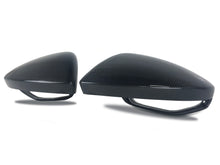 Real Carbon Fiber Mirror Cover Caps Replace for Audi A6 S6 RS6 A7 S7 RS7 C8 2019-2023 2024 w/o Lane Assist